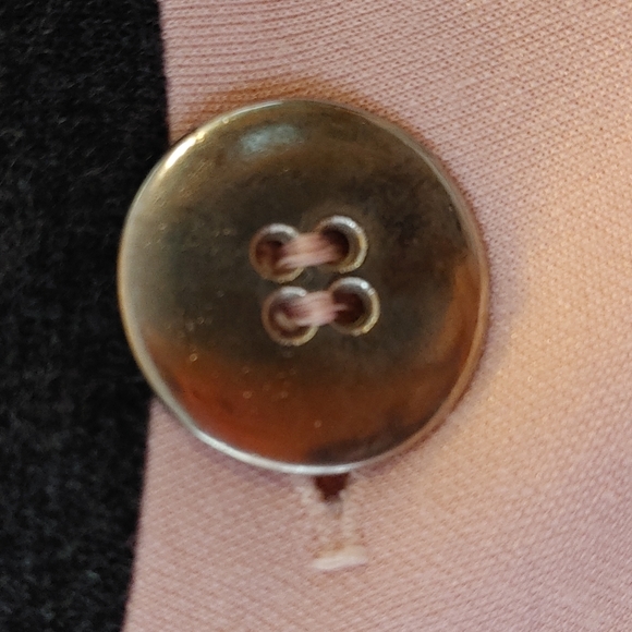 Vintage Leslie Faye Oversized Blazer Large Petite - Picture 3 of 10